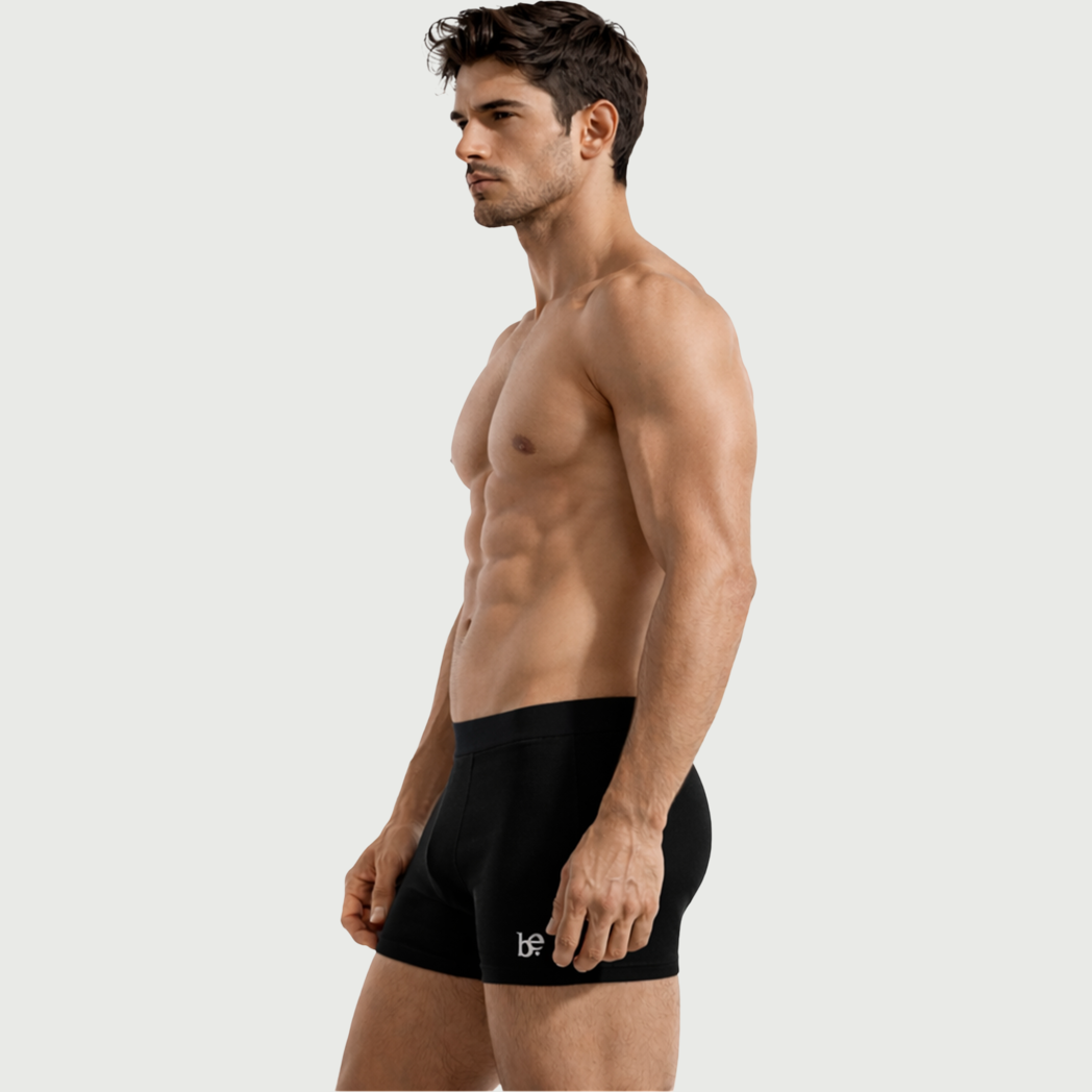 Men’s bamboo boxer black