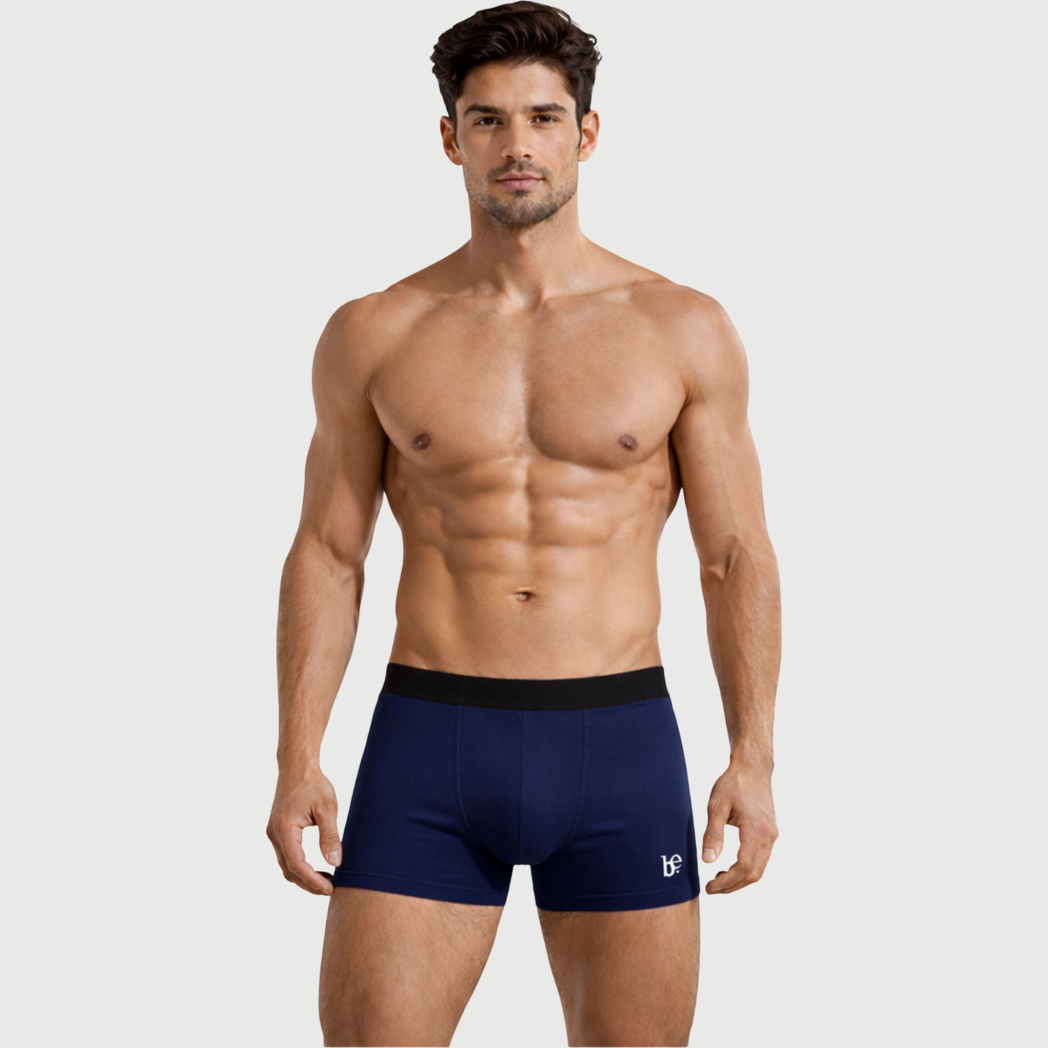 Men’s bamboo boxer blue
