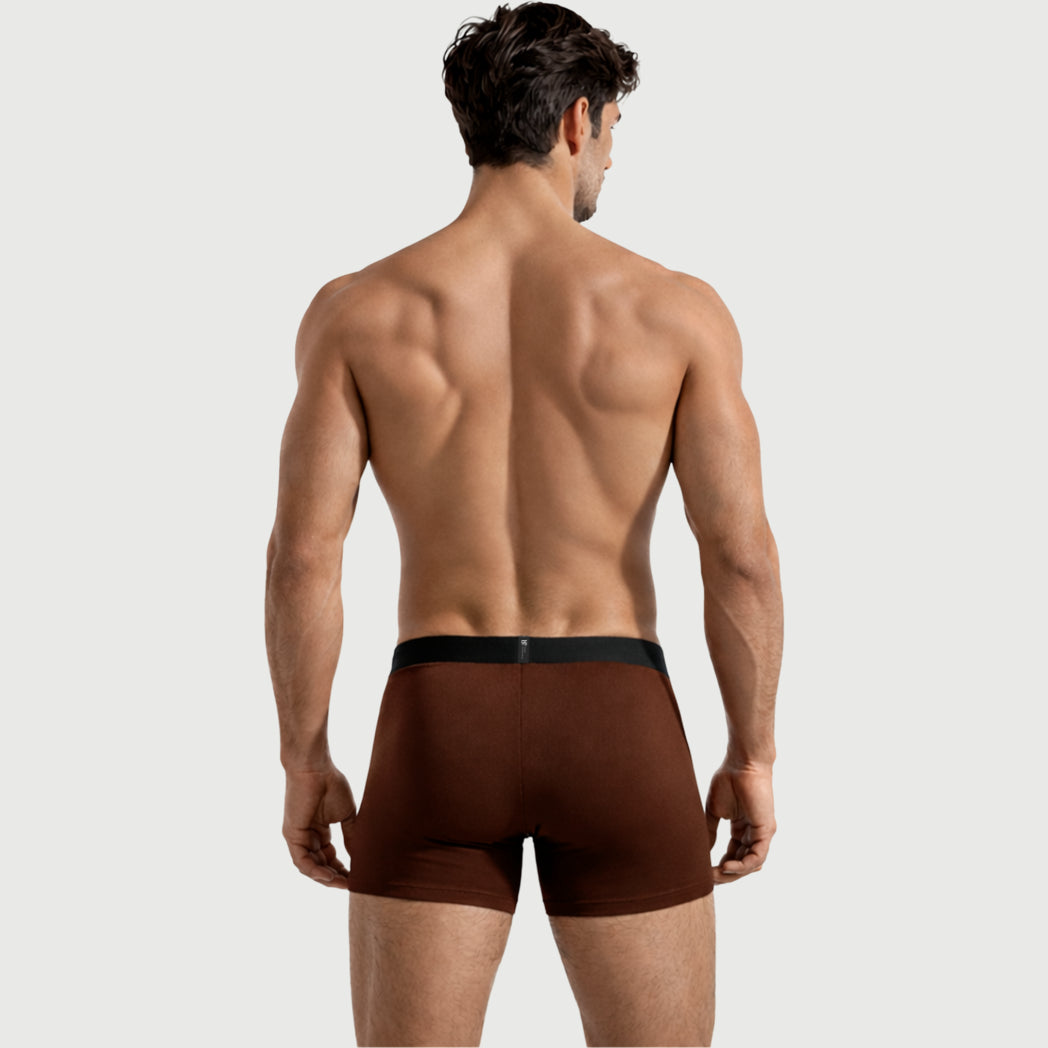 ESPRESSO BOXER - BROWN